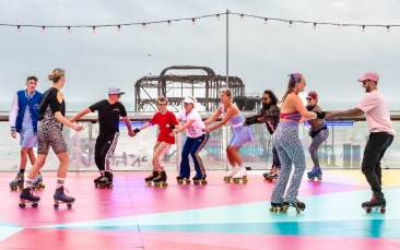 i360 & skate experience hen party