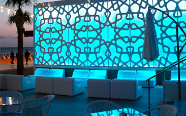 VIP area & bottle hen party