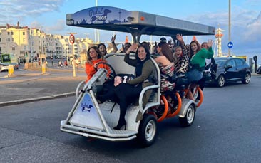 party bike hen party